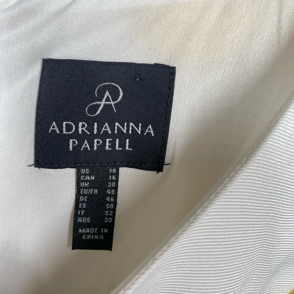 NWT Adrianna Papell Lemon Print A-Line Dress - Picture 11 of 12